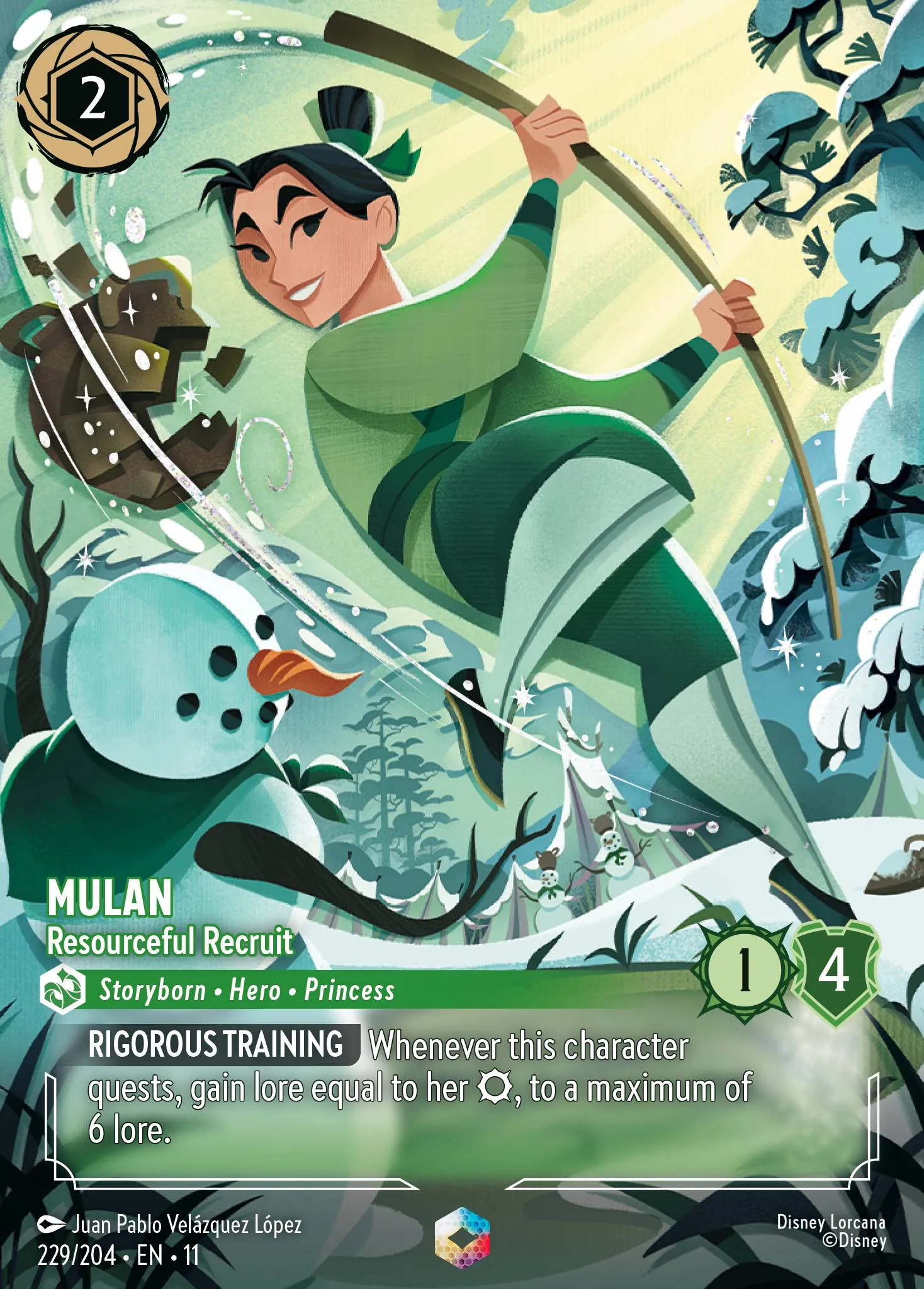 Mulan - Resourceful Recruit