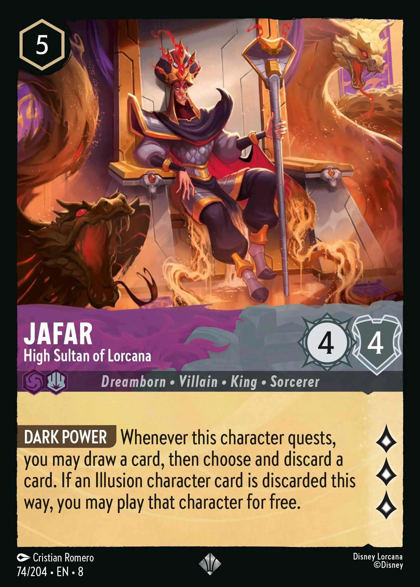 Jafar - High Sultan of Lorcana