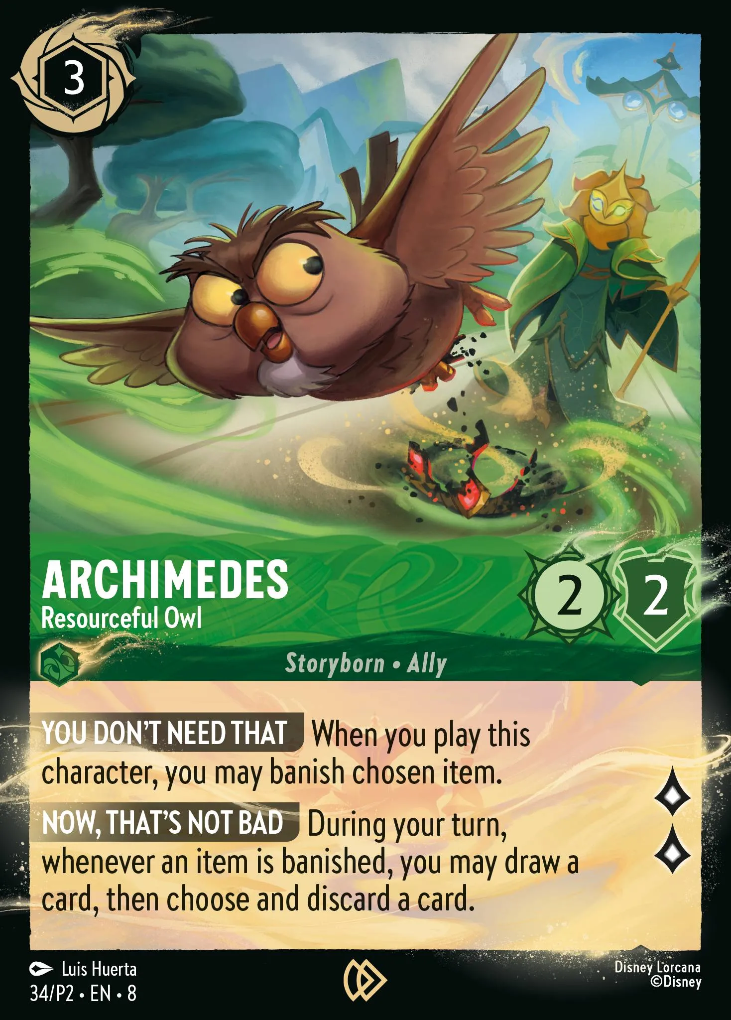 Archimedes - Resourceful Owl