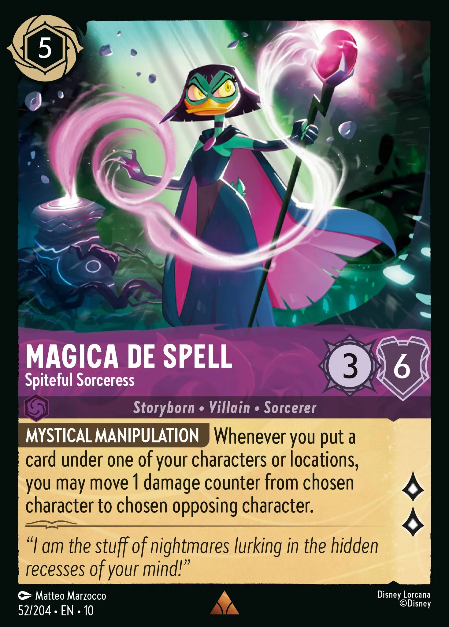 Magica De Spell - Spiteful Sorceress