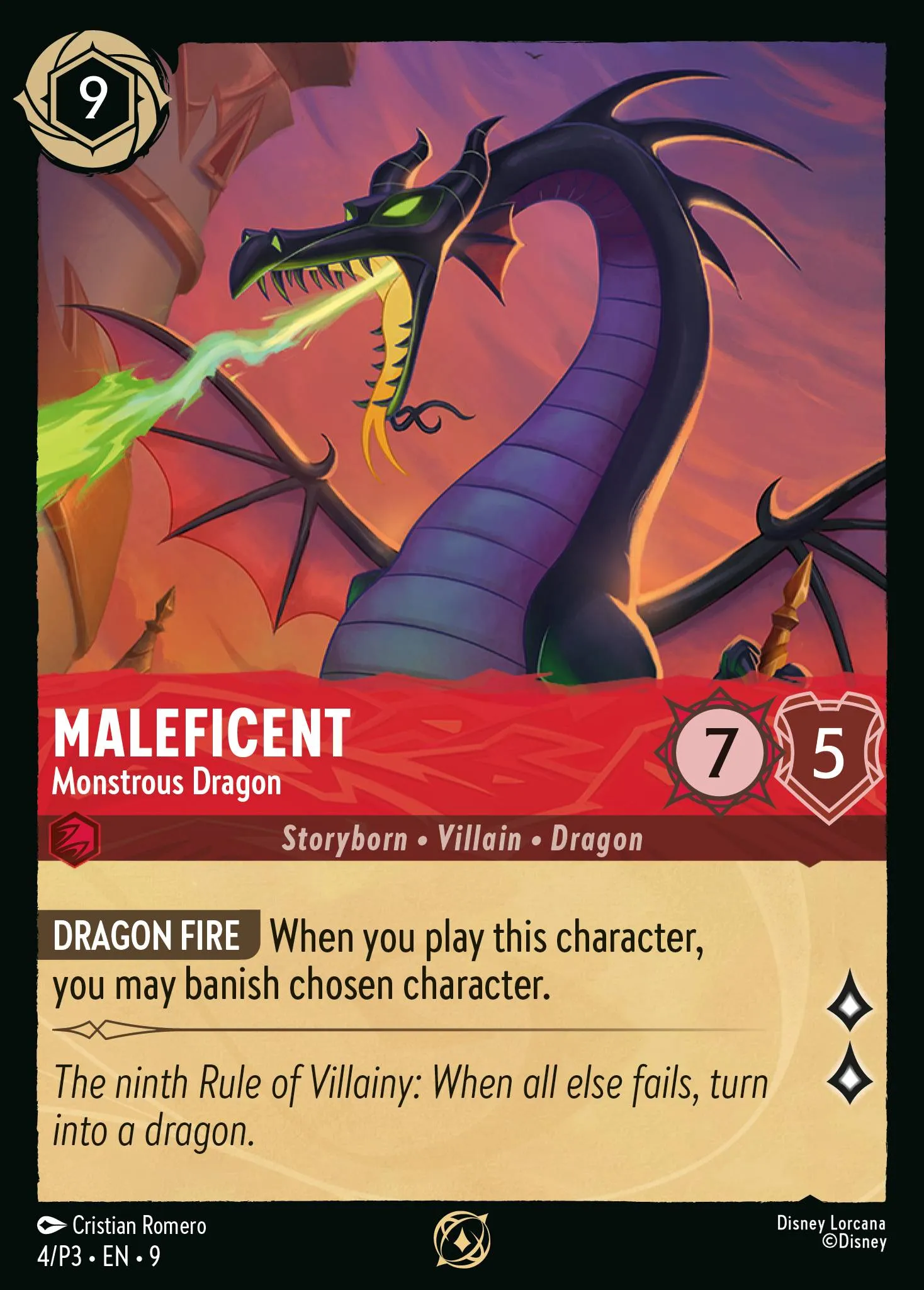 Maleficent - Monstrous Dragon