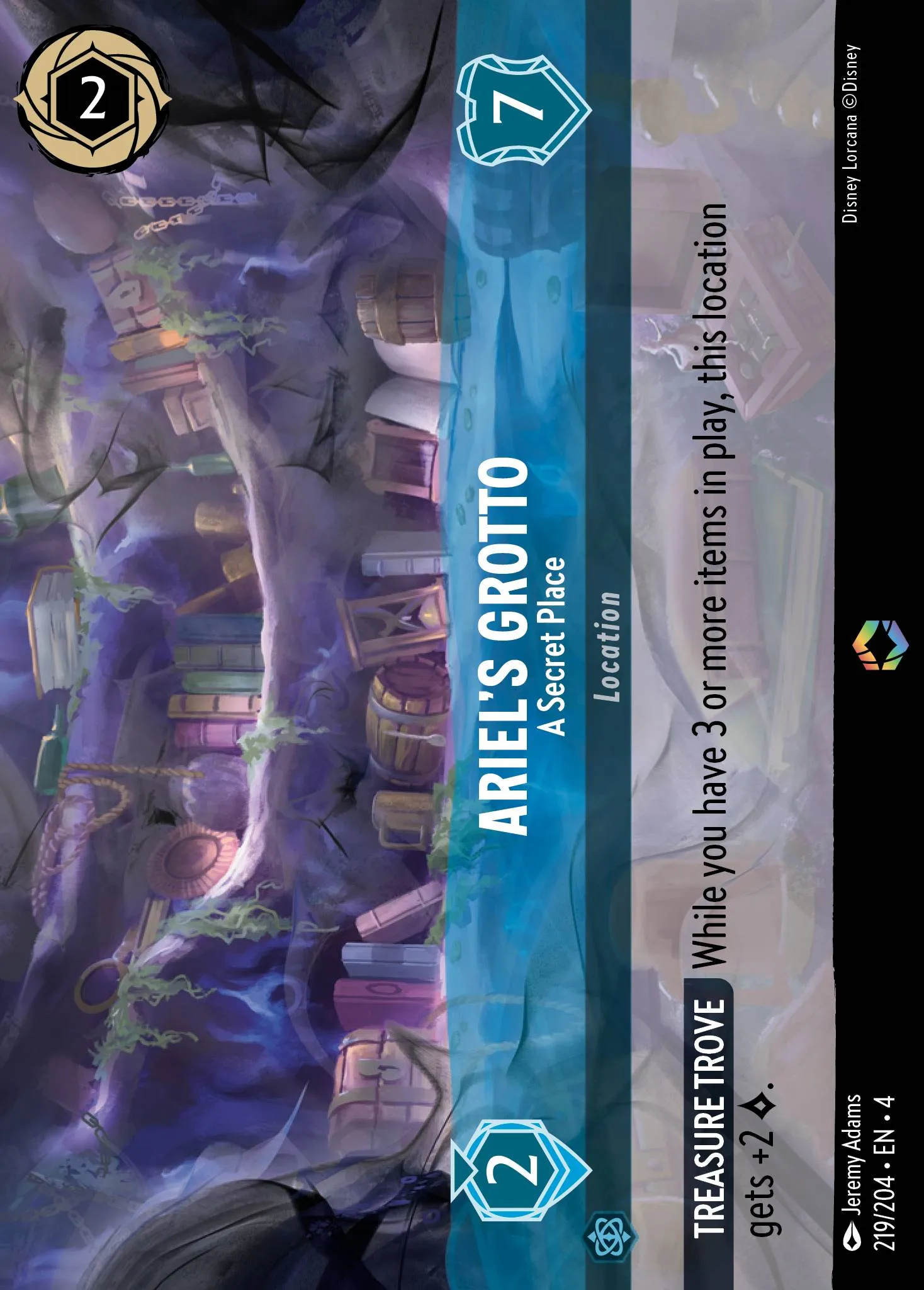 Ariel's Grotto - A Secret Place