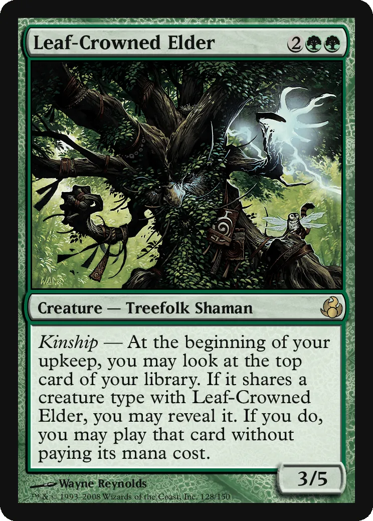 Leaf-Crowned Elder