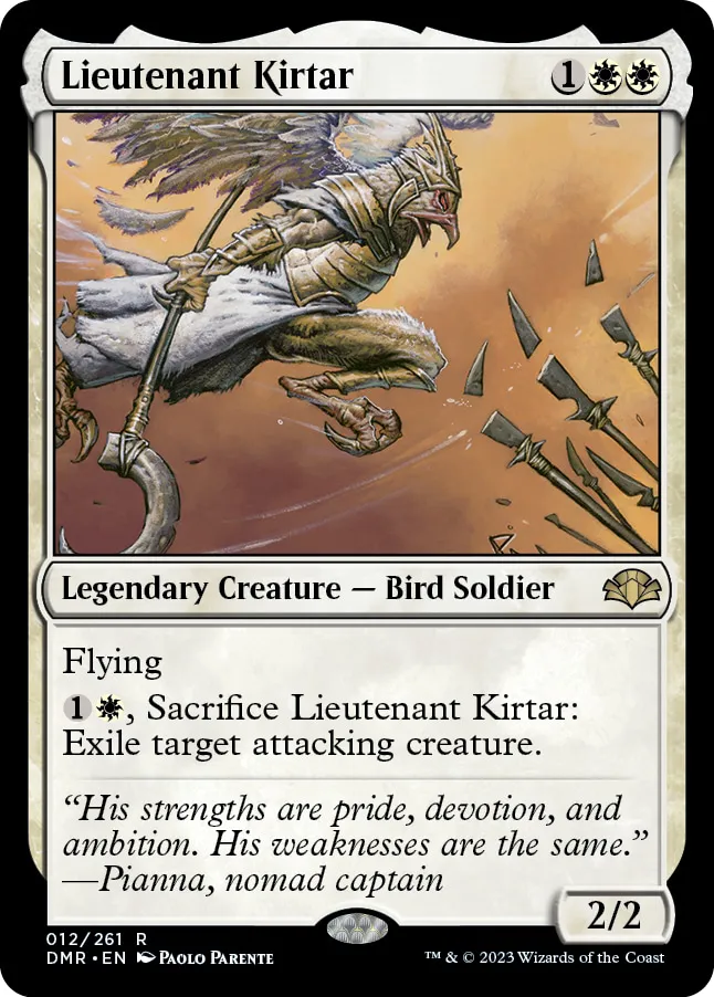 Lieutenant Kirtar