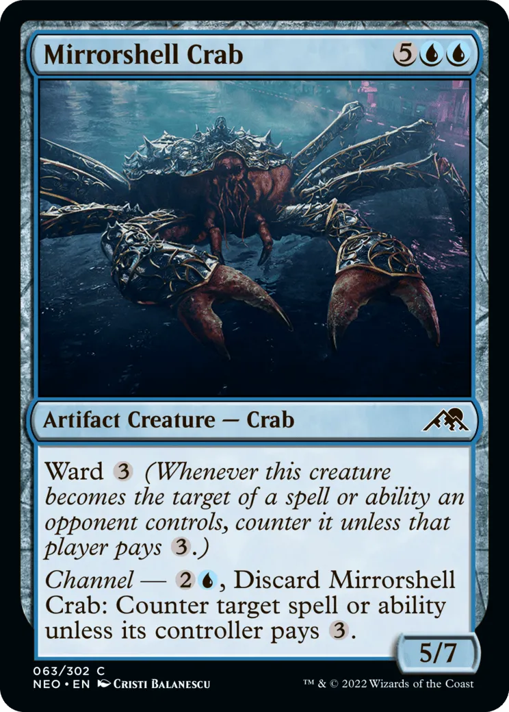 Mirrorshell Crab