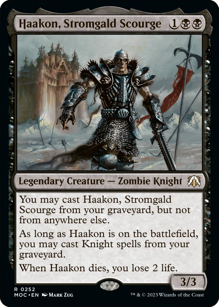 Haakon, Stromgald Scourge