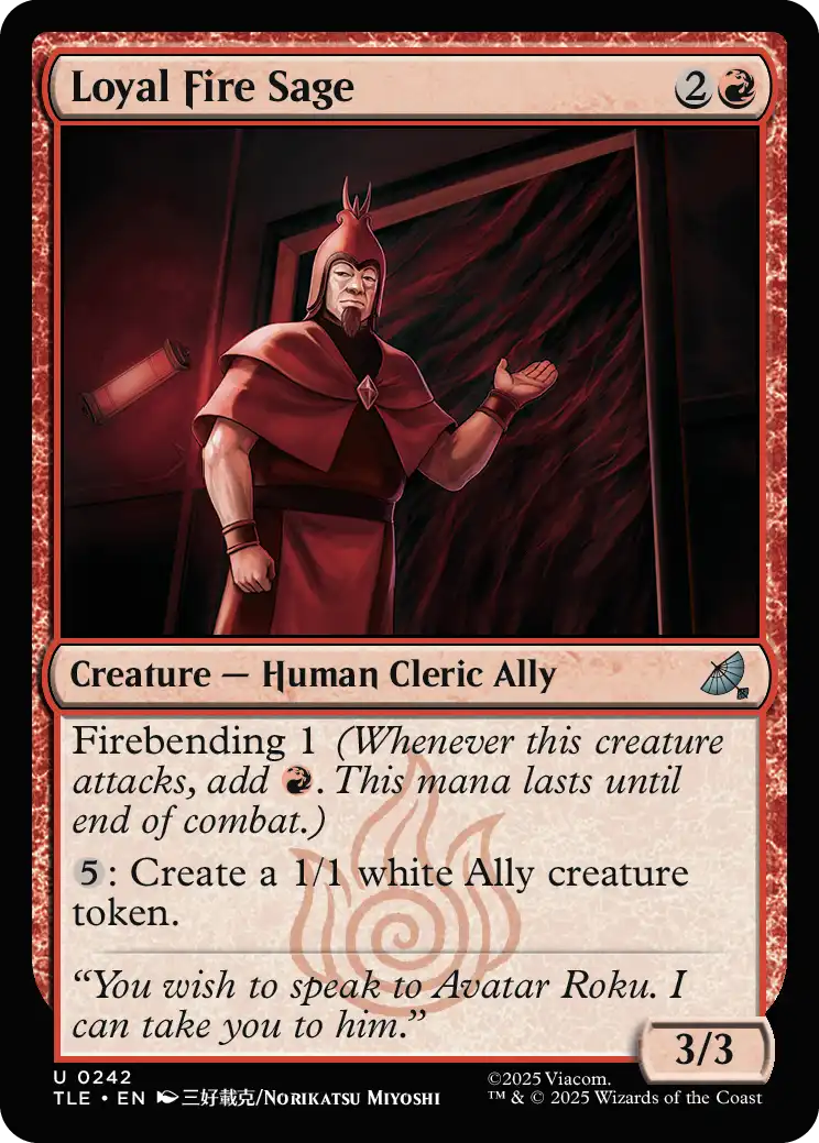 Loyal Fire Sage