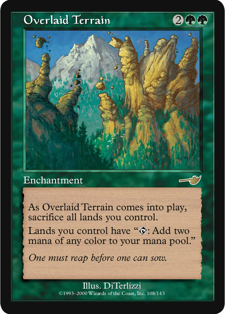 Overlaid Terrain