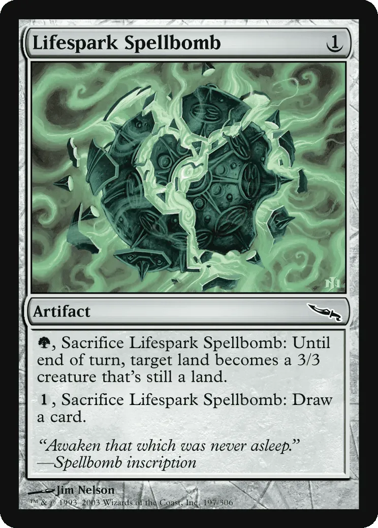 Lifespark Spellbomb
