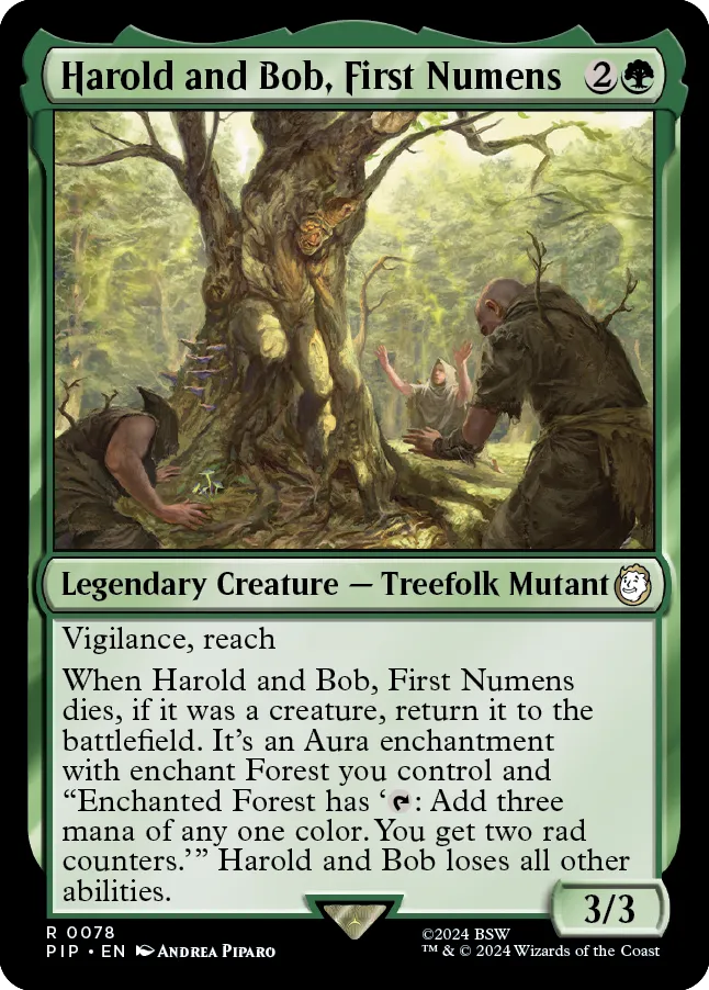 Harold and Bob, First Numens