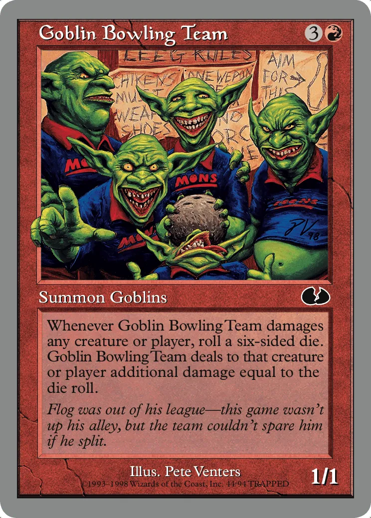 Goblin Bowling Team
