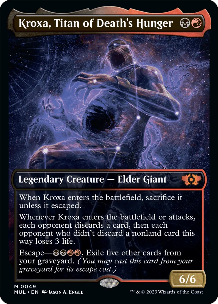 Kroxa, Titan of Death's Hunger