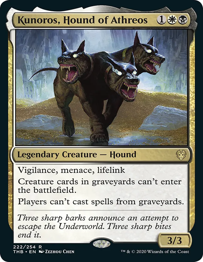 Kunoros, Hound of Athreos