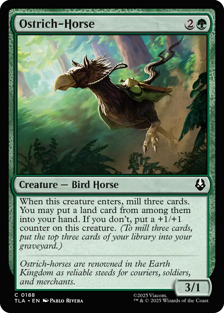 Ostrich-Horse