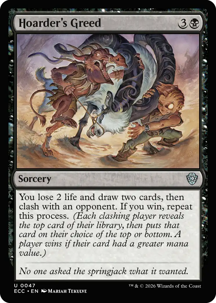 Hoarder's Greed