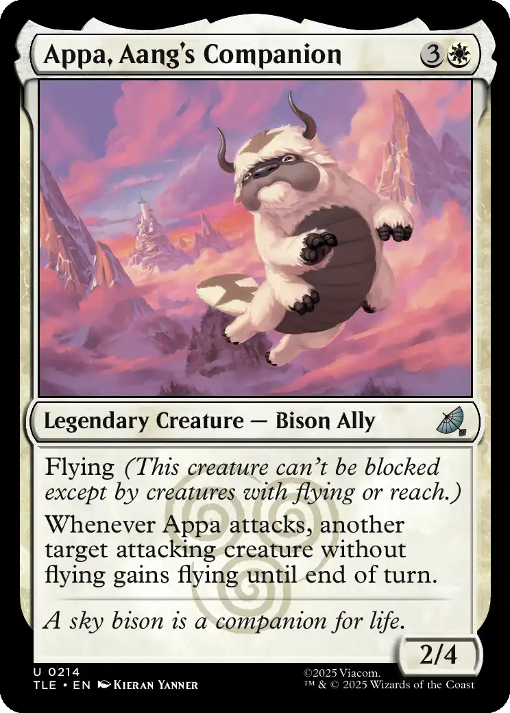 Appa, Aang's Companion