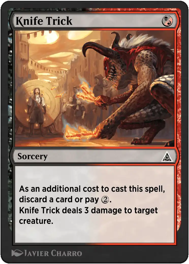 Knife Trick