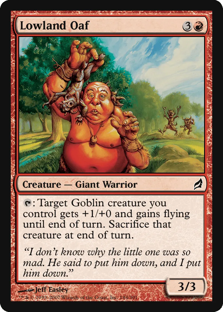 Lowland Oaf