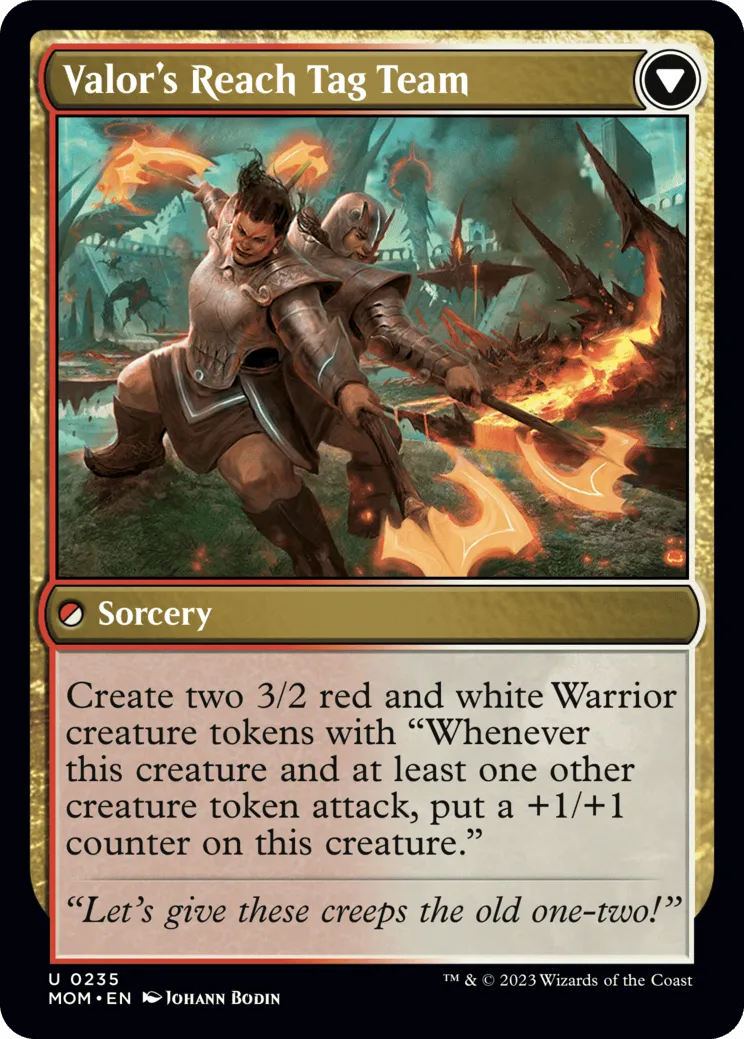 Valor's Reach Tag Team