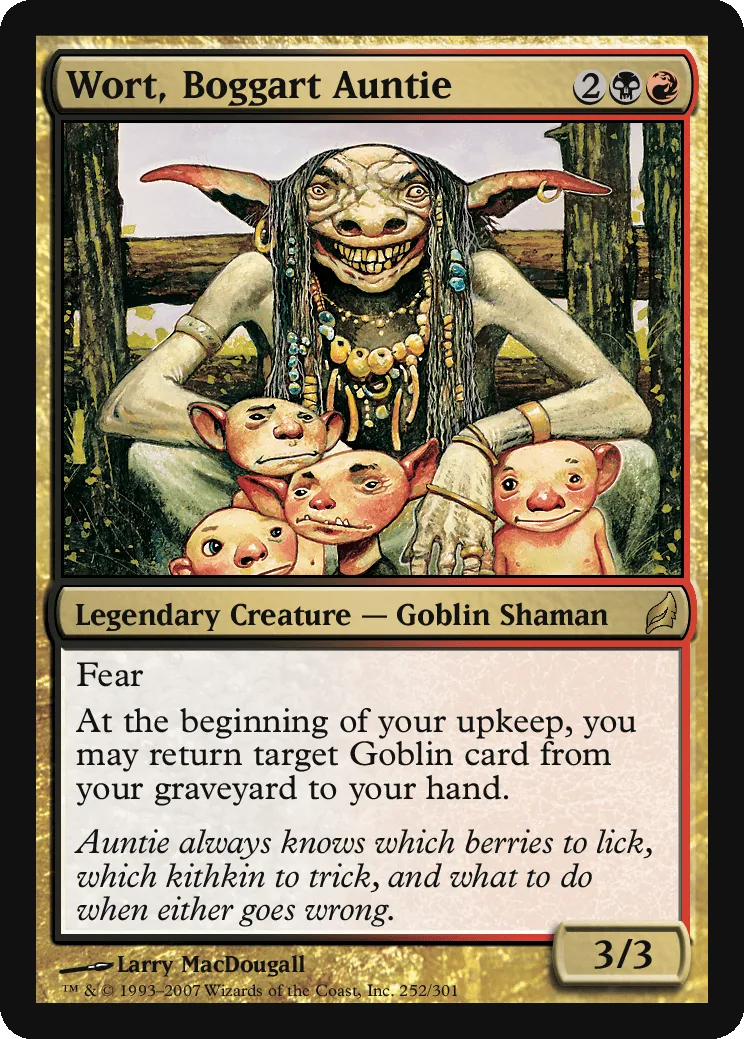 Wort, Boggart Auntie