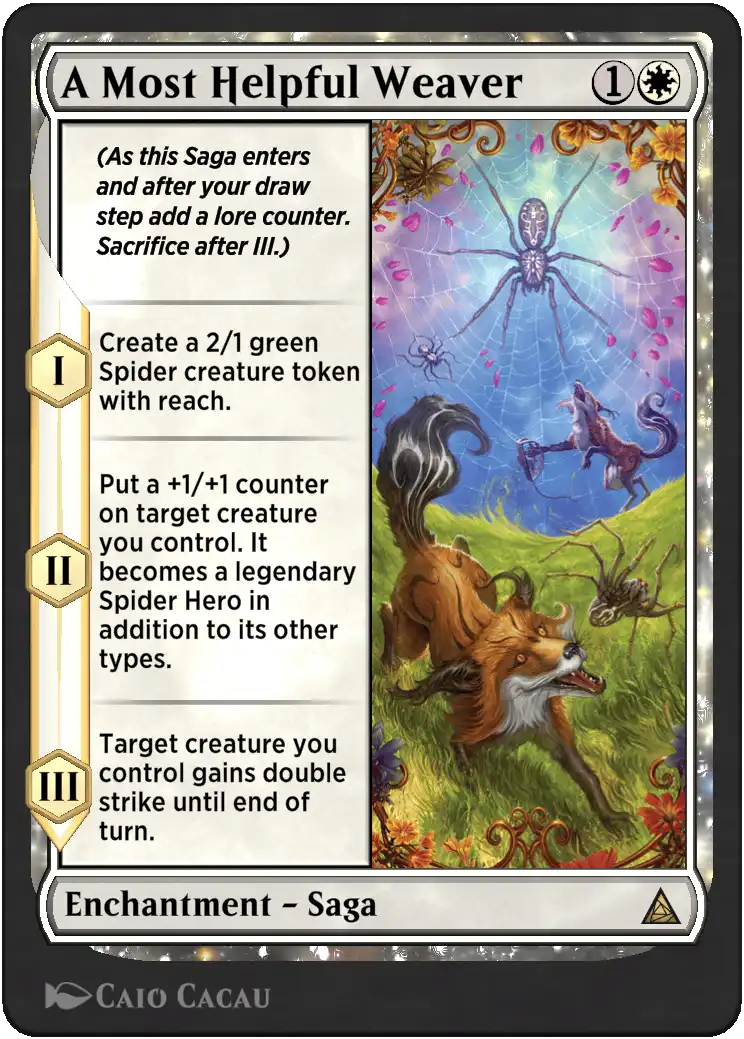 A Most Helpful Weaver