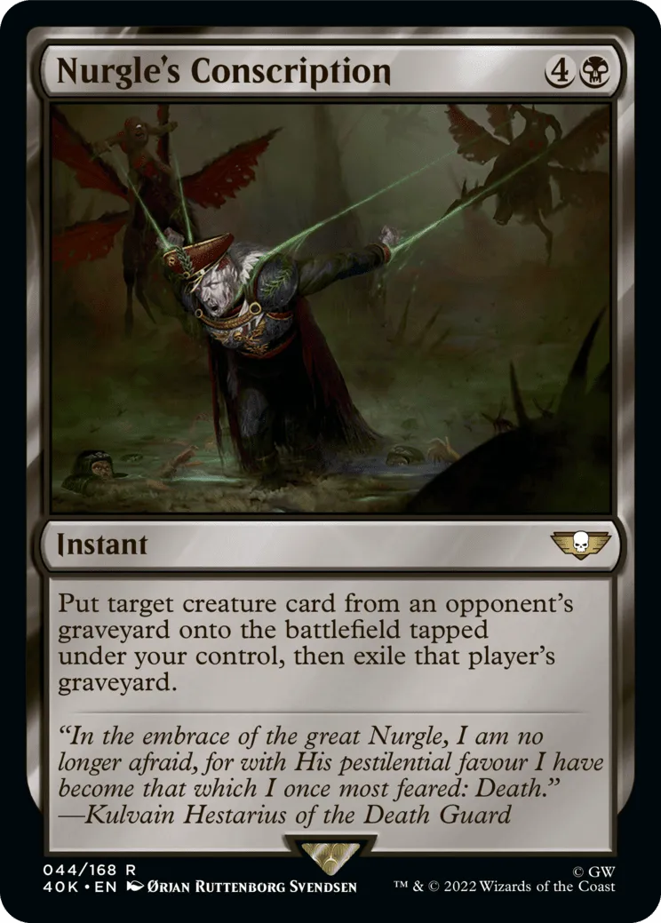 Nurgle's Conscription