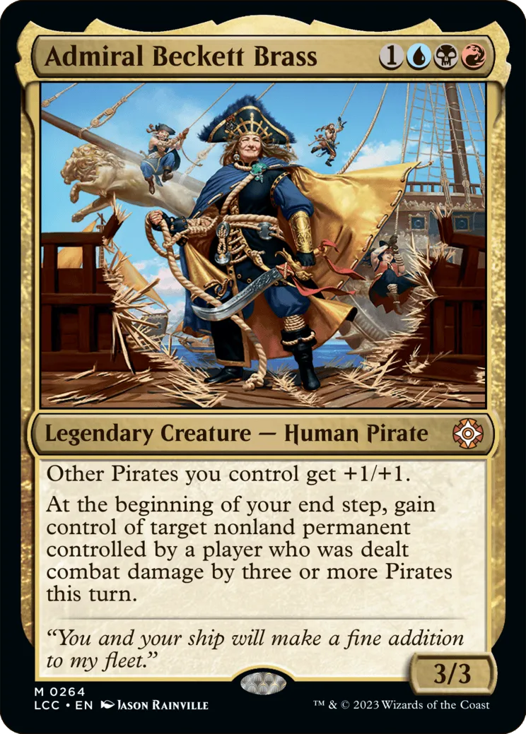 Admiral Beckett Brass