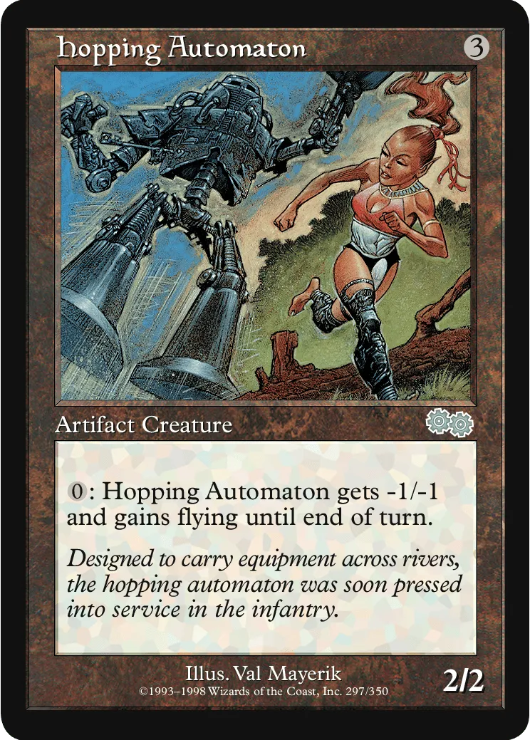 Hopping Automaton