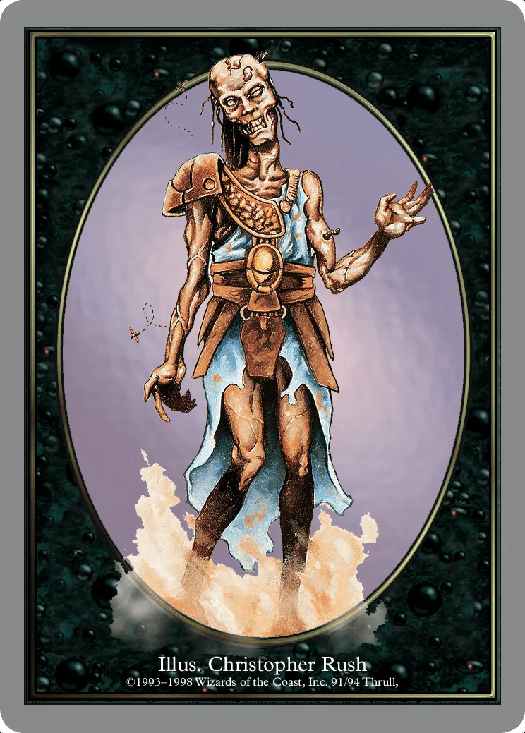 Zombie token card