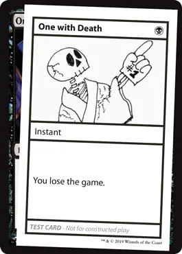 One with Death (playtest)