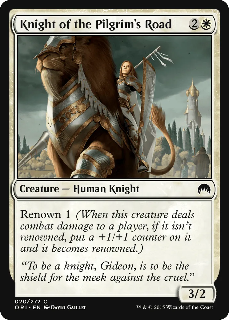 Knight of the Pilgrim's Road