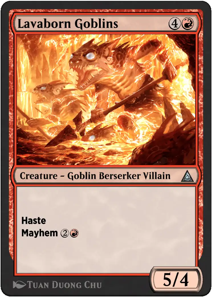 Lavaborn Goblins