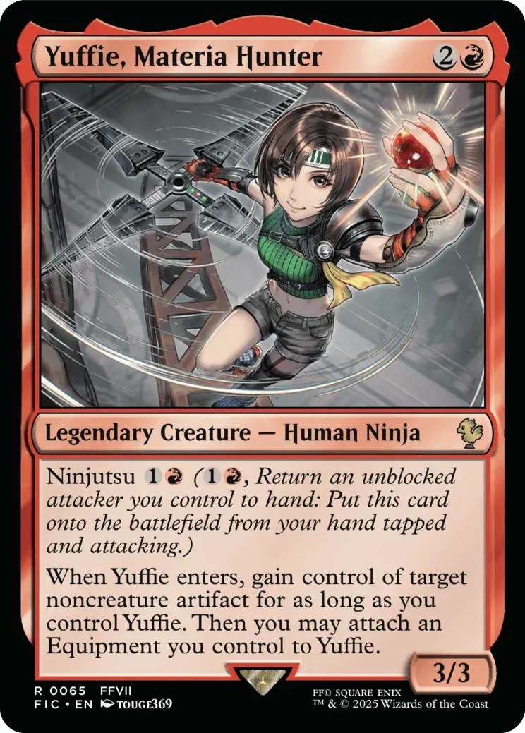 Yuffie, Materia Hunter