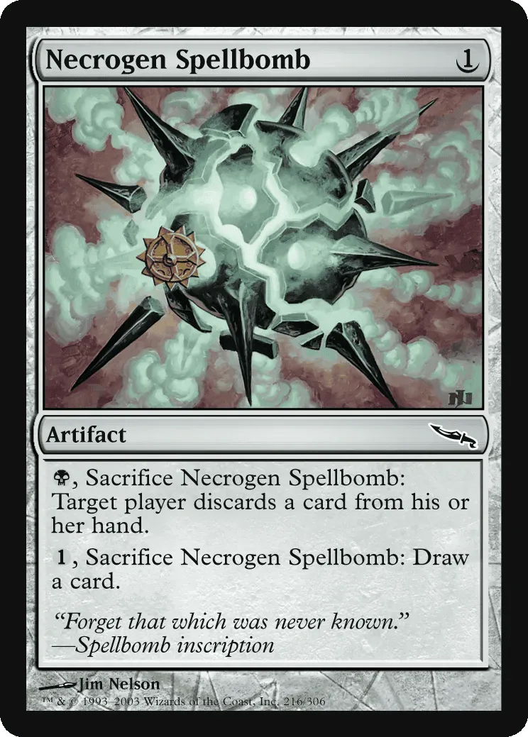 Necrogen Spellbomb