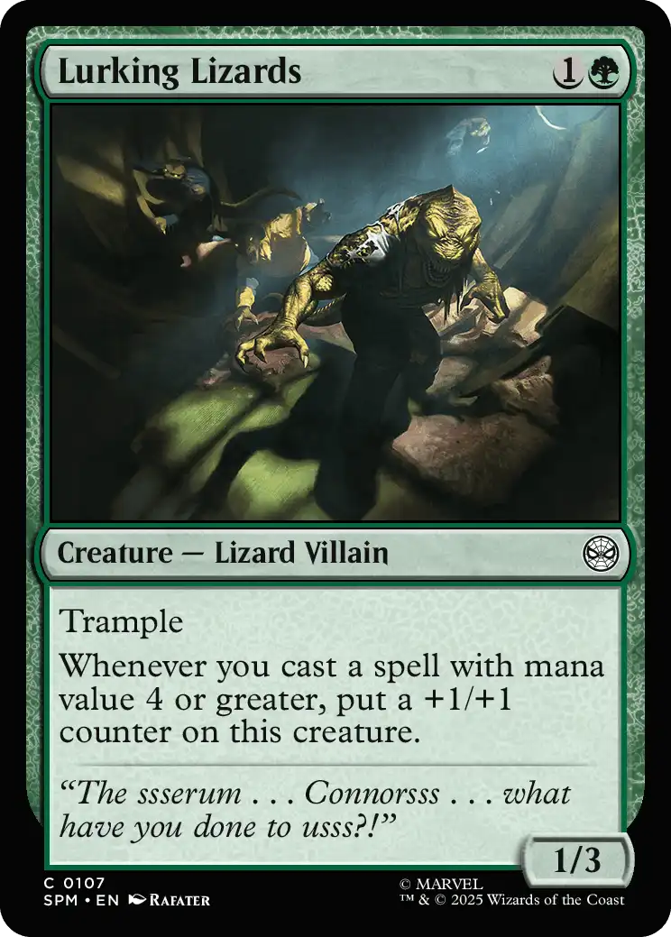 Lurking Lizards