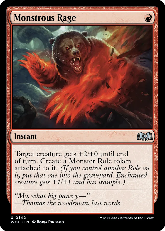 Monstrous Rage