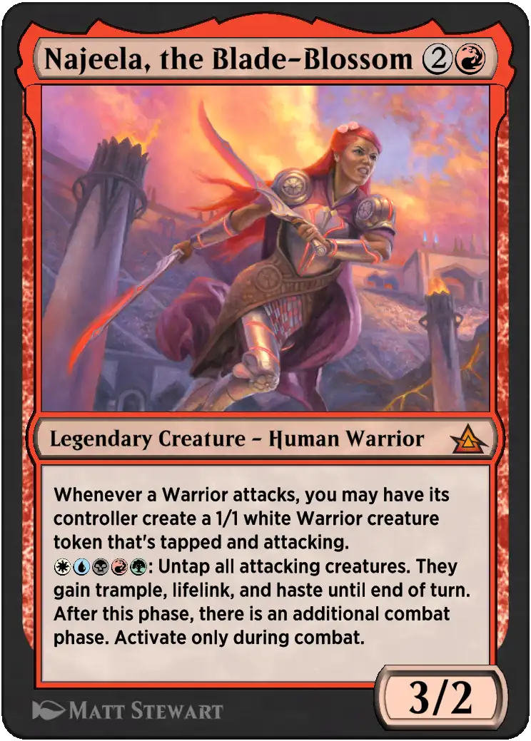 Najeela, the Blade-Blossom