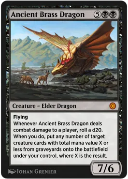 Ancient Brass Dragon