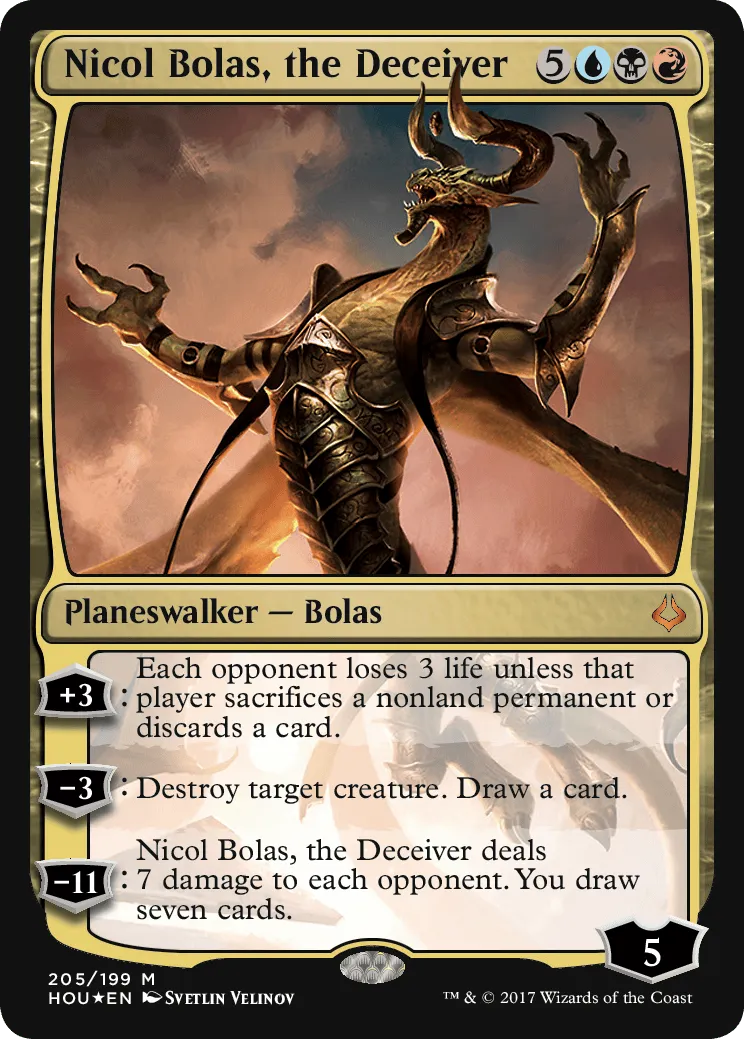 Nicol Bolas, the Deceiver