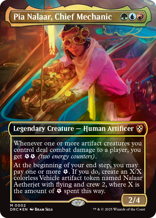 Pia Nalaar, Chief Mechanic