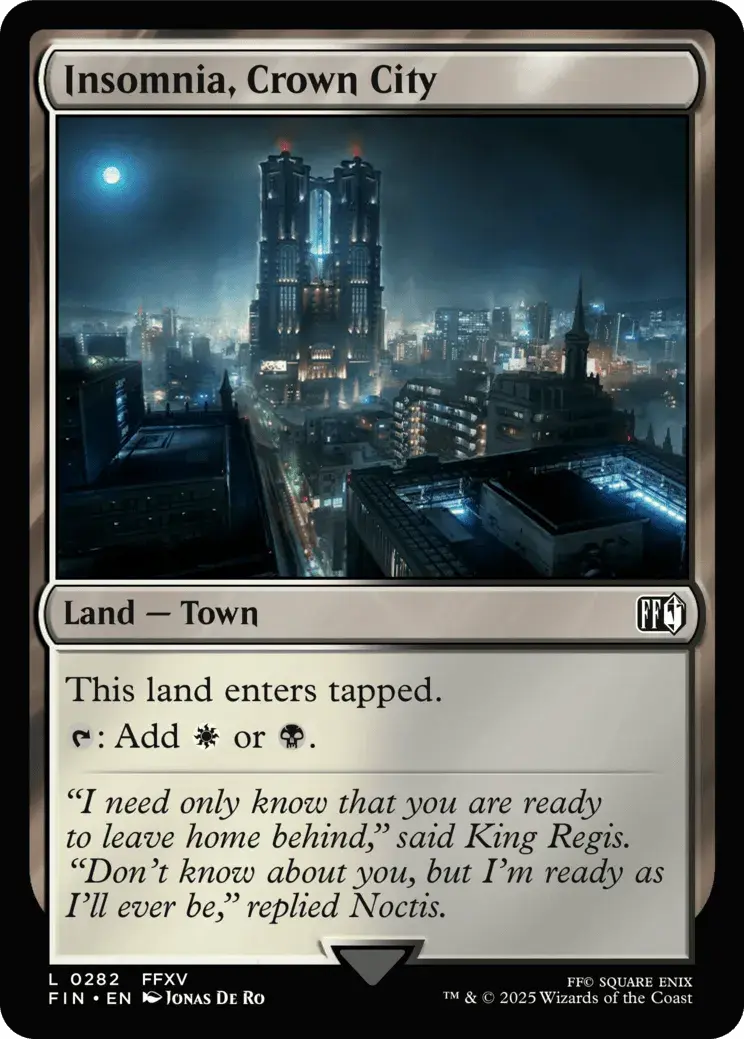 Insomnia, Crown City