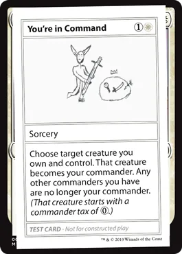 You're in Command (playtest)