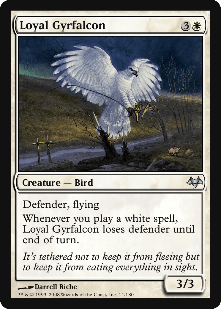 Loyal Gyrfalcon