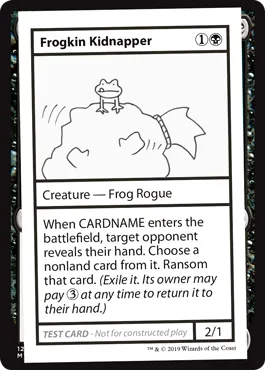 Frogkin Kidnapper (playtest)