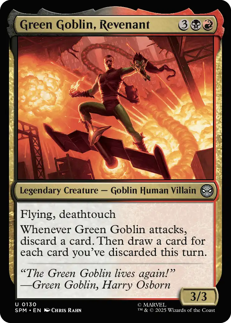 Green Goblin, Revenant