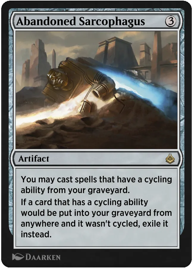 Abandoned Sarcophagus