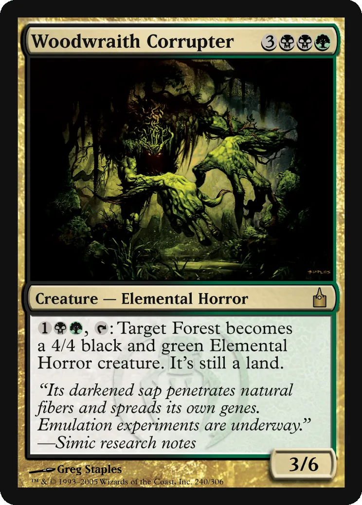 Woodwraith Corrupter