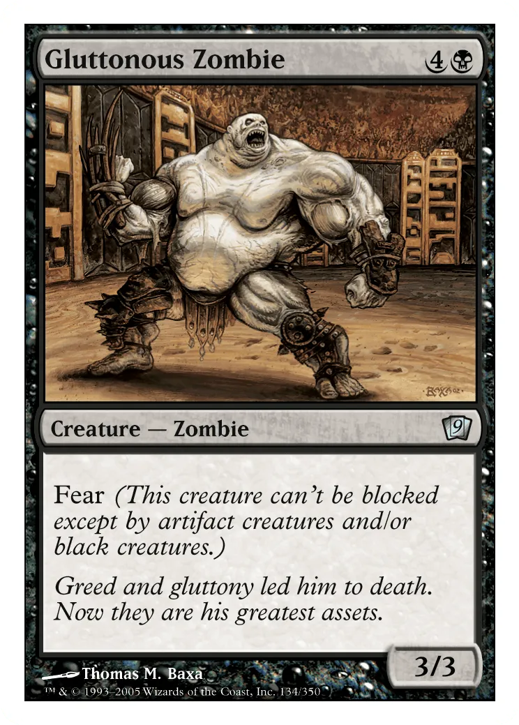 Gluttonous Zombie