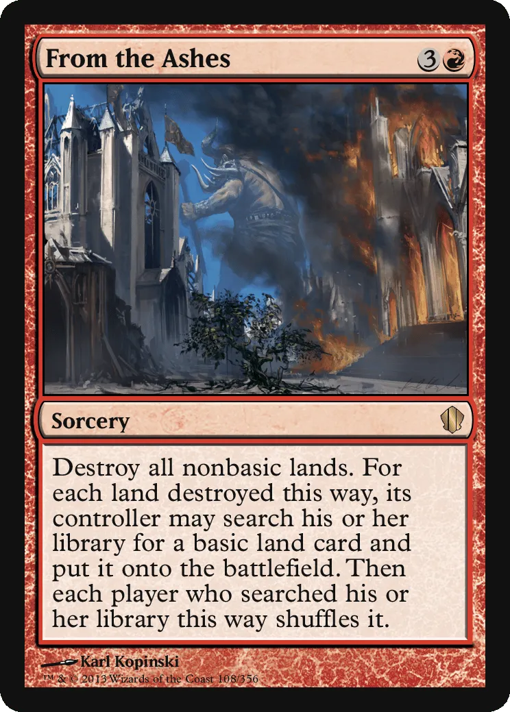 From the Ashes