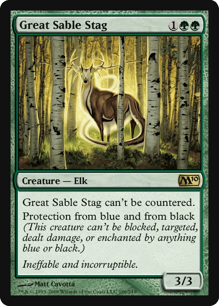 Great Sable Stag